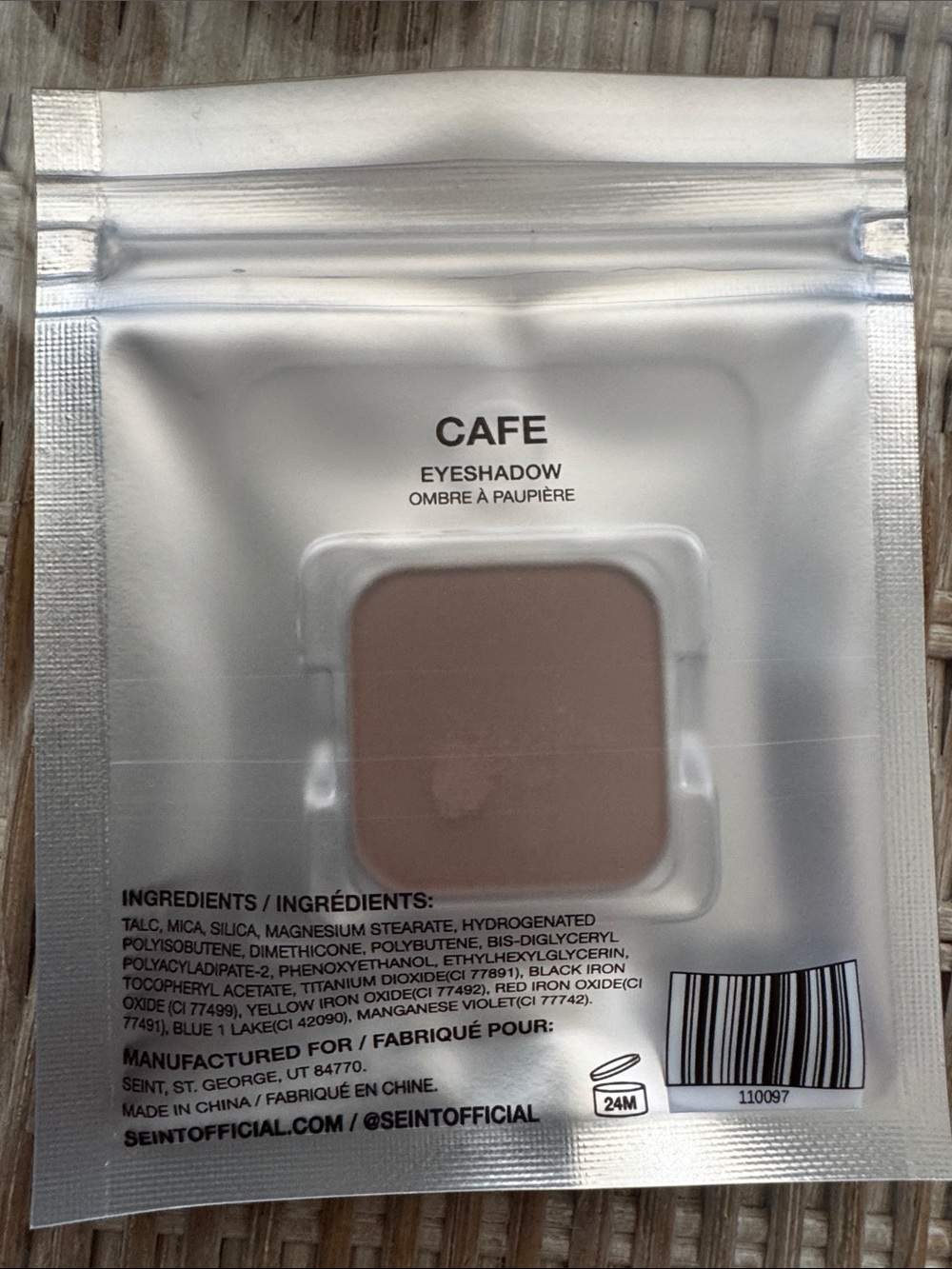 CAFE Single Eyeshadow - Neutral Mauve-Beige